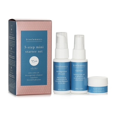 Bioelements &Sigma;&epsilon;&tau; Mini Starter 3-Step For Uily Skin 3pcs