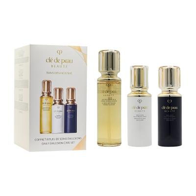 Cl&eacute; de Peau Daily Emulsion Care Set 3pcs