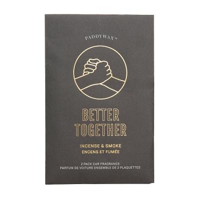 Paddywax Impressions Car Fragrance - Better Together 2packs