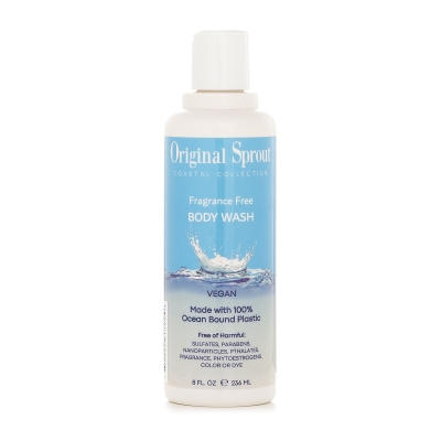 Original Sprout Coastal Collection Fragrance Free Body Wash 236ml/8oz