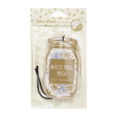 John's Blend Air Freshener - White Noel Musk 1pc