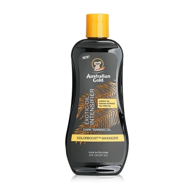 Australian Gold Dark Tanning Exotic Oil Intensifier(Label slightly damaged) 237ml/8oz