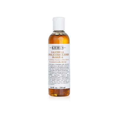 Kiehl's Calendula Herbal Extract Alcohol-Free -kasvovesi ( normaalille -rasvoittuvalle iholle ) 250ml/8.4oz