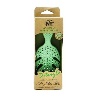 Wet Brush Go Green Mini Detangler Green 1pc
