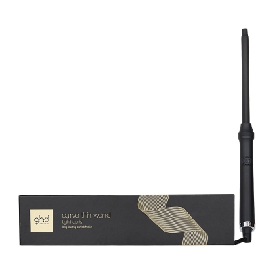 GHD Curve Thin Wand Tight Curls Hair Curlers Black 1pc