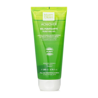 Martiderm Acniover Purifying Gel Deep-cleanses Pores Eliminates Excess Oil (For Acne-prone Skin) 200ml/6.76oz