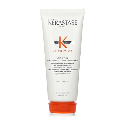 Kerastase Nutritive Lait Vital High Nutrition Ultra-Light Detangling Conditioner (Dry Hair, Fine to Medium) 200ml/6.8oz
