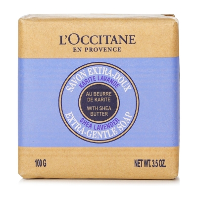 L'Occitane Bambuck&eacute; m&yacute;dlo s levandul&iacute; Shea Butter Extra Gentle Soap - Lavender 100g/3.5oz