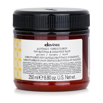 Davines Alchemic Conditioner Golden (For Natural & Coloured Hair) 250ml/8.84oz