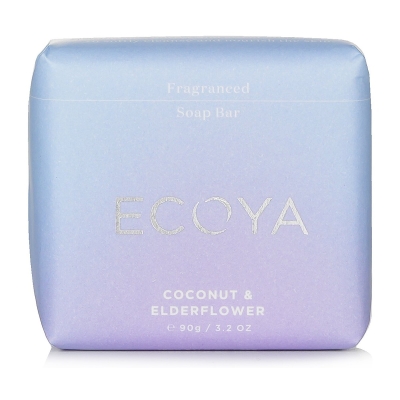 Ecoya 香皂 - Coconut & Elderflower 90g/3.2oz