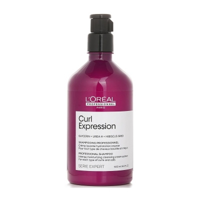 L'Oreal Serie Expert Curl Expression Glycerin + Urea H + Hibiscus Seed Professional Shampoo 500ml