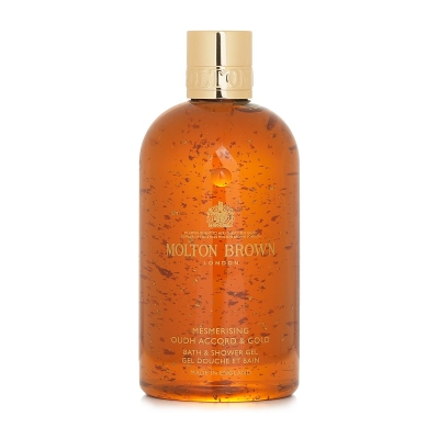 Molton Brown Mesmerising Oudh Accord & Gold Bath & Shower Gel 300ml/10oz