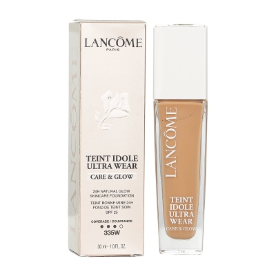 Lancome 틴트 아이돌 울트라 웨어 케어 & 글로우 파운데이션 335W 30ml/1oz