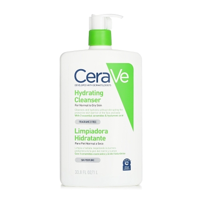 CeraVe Hydratačn&iacute; čist&iacute;c&iacute; př&iacute;pravek pro norm&aacute;ln&iacute; až suchou pleť 1000ml/33.8oz