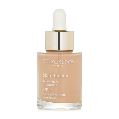 Clarins أساس مرطب طبيعي Skin Illusion SPF 15 107C 30ml/1oz