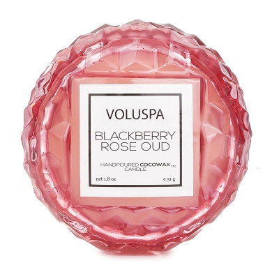 Voluspa Macaron Candle - Blackberry Rose Oud 51g/1.8oz