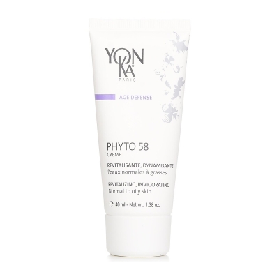 Yonka Age Defense Phyto 58 Creme With Rosemary + Vit. A.E.F. - Revitalizing, Invigorating (Normal To Oily Skin) 40ml/1.38oz