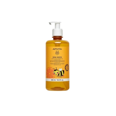 APIVITA MINI BEES Gentle Kids Shower Gel 500ml