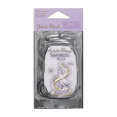 John's Blend Disney Princess Air Freshener - Rapunzel Musk 1pc