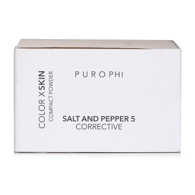 PUROPHI Salt And Pepper 5 Corrective Compact Powder 8g/0.28oz