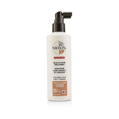 Nioxin Diameter System 3 Scalp & Hair Treatment (Colored Hair, Light Thinning, Color Safe) 200ml/6.76oz