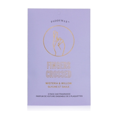 Paddywax Impressions Car Fragrance - Fingers Crossed 2packs