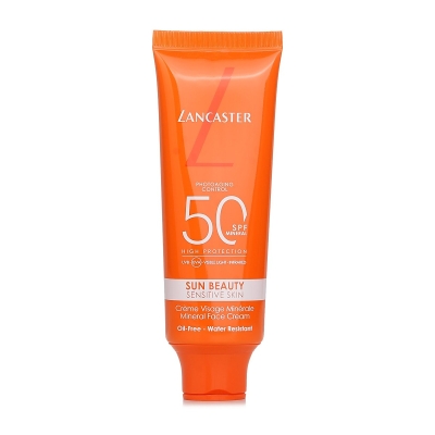 Lancaster Sun Beauty Sensitive Skin Mineral Face Crema SPF 50 50g