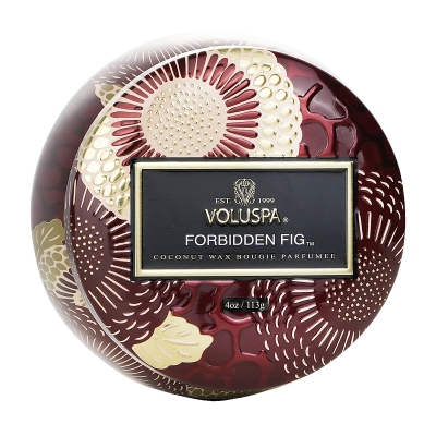 Voluspa Mini Tin Candle - Forbidden Fig 113g/4oz