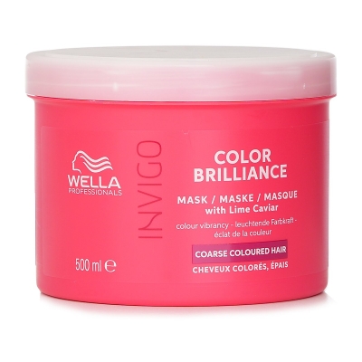 Wella Invigo Color Brilliance Mask With Lime Caviar Coarse Colored Hair 500ml