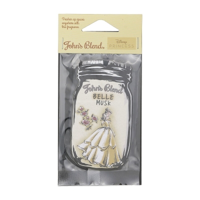 John's Blend Disney Princess Air Freshener - Belle Musk 1pc