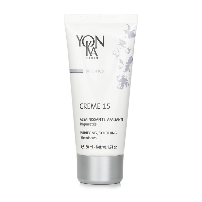Yonka Specifics Creme 15 With Burdock - Purifying, Soothing (For Blemishes) -voide 50ml/1.74oz