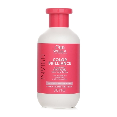 Wella Invigo Color Brilliance Shampoo With Lime Caviar Fine To Medium Colored Hair 300ml