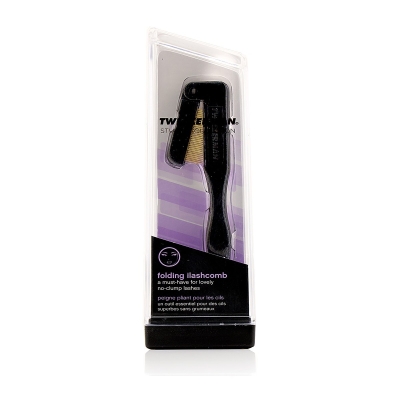 Tweezerman Folding Ilashcomb (Studio Collection) Black Picture Color