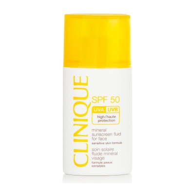 Clinique Mineral Sunscreen Fluid For Face SPF 50 - Sensitive Skin Formula 30ml/1oz
