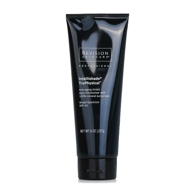 Revision Skincare Intellishade TruPhysical T&oacute;novan&yacute; hydratačn&iacute; kr&eacute;m proti st&aacute;rnut&iacute; se 100% miner&aacute;ln&iacute;m SPF 45 227g/8oz
