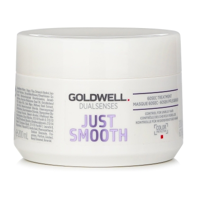 Goldwell Dual Senses Just Smooth 60SEC Treatment (Control For Unruly Hair) 200ml/6.7oz