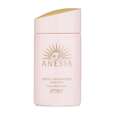 Anessa Perfect UV Sunscreen Mild Milk For Sensitive Skin SPF 50+ PA++++ 60ml