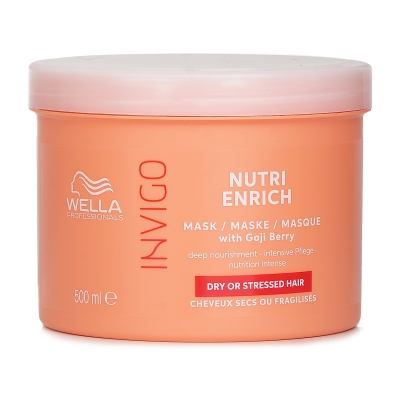 Wella Invigo Nutri Enrich Mask With Goji Berry Dry Or Stressed Hair 500ml