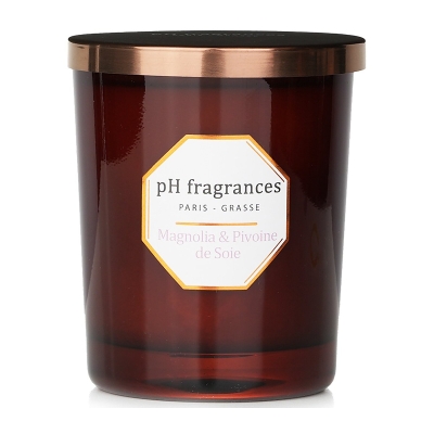 pH fragrances Scented Candle Magnolia & Pivoine de Soie 180g/6.3oz