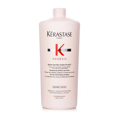 Kerastase Genesis Bain Nutri-Fortifiant Anti Hair-Fall Fortifying Shampoo (Dry Weakened Hair, Prone To Falling Due To Breakage) 1000ml/34oz