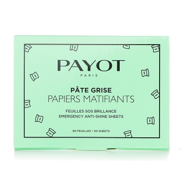 Payot Pate Grise Papiers Matifiants Emergency Anti Shine Sheet 10x 50sheets