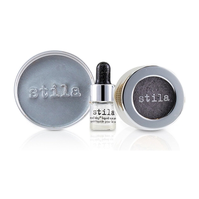 Stila Magnificent Metals Foil Finish Eye Shadow With Mini Stay All Day Liquid Eye Primer Metallic Lavender 2pcs