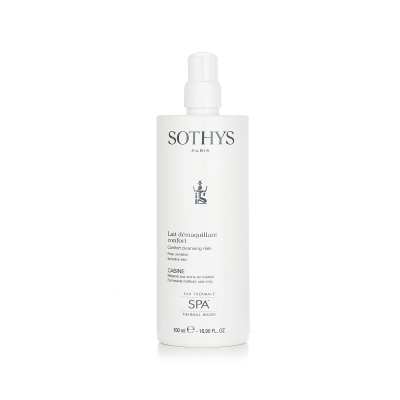 Sothys Comfort čistic&iacute; ml&eacute;ko &ndash; pro citlivou pleť (velikost salonu) 500ml/16.9oz
