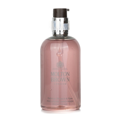 Molton Brown Herkullinen Raparperi & Rose Fine Nestem&auml;inen k&auml;sinpesu 300ml/10oz