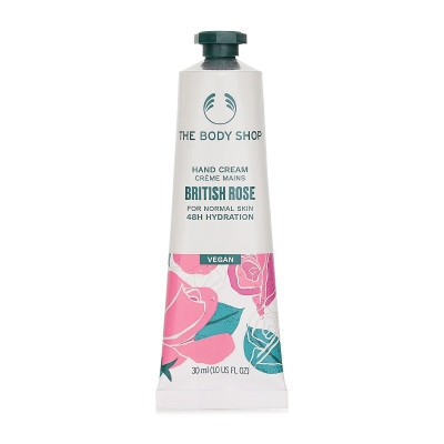 The Body Shop British Rose Hand Cream 30ml