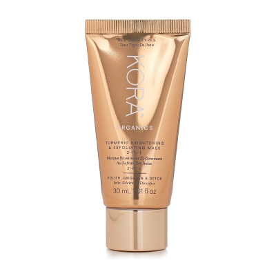Kora Organics Turmeric Brightening & Exfoliating Mask (Miniature) 30ml/1.01oz