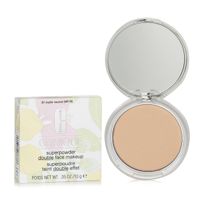 Clinique Superpudder No. 07 Matt N&oslash;ytral; Premium pris grunnet f&aring; gjenv&aelig;rende 10g/0.35oz
