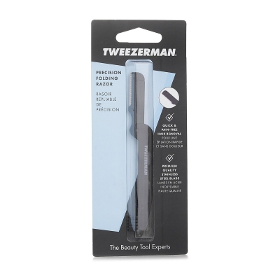 Tweezerman Precision Folding Brow Razor Lavendar Picture Color