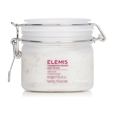 Elemis Frangipani Monoi Salt Glow Salt Scrub Exfoliant 490g/17oz