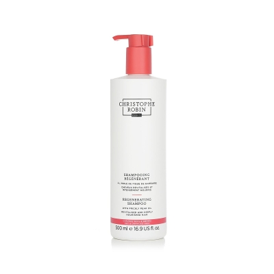 Christophe Robin Regenerating Shampoo with Prickly Pear Oil - Dry & Damaged Hair 500ml/16.9oz